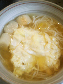 あったかいそうめんのつゆ お吸い物-レシピのメイン写真