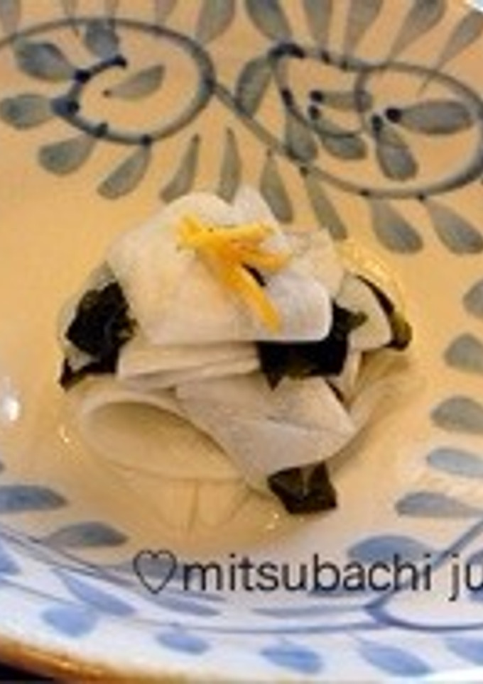 5分で簡単♡かぶとわかめの酢の物-レシピのメイン写真