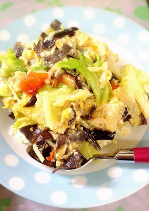 玄米あんかけ♡炒飯風-レシピのメイン写真