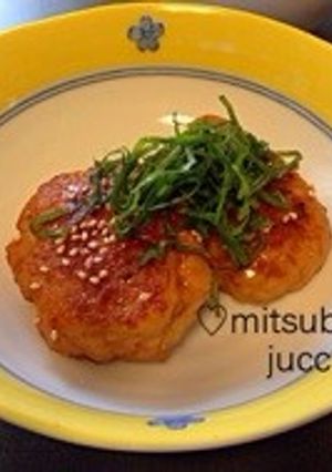 ふわふわ♡ヘルシーつくねの照り焼き-レシピのメイン写真