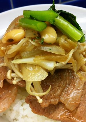 もち豚丼-レシピのメイン写真