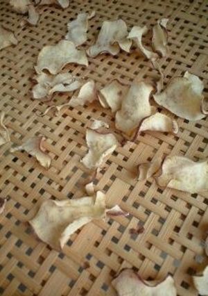 干しサツマイモチップス☆ローフードです-レシピのメイン写真