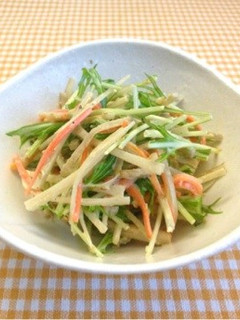 ごぼうサラダ柚子風味-レシピのメイン写真
