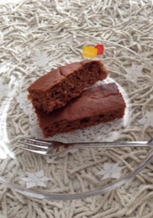 天板で☆簡単HMチョコバナナケーキ-レシピのメイン写真