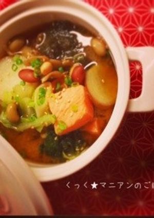 食育☆まごはやさしいお味噌汁-レシピのメイン写真