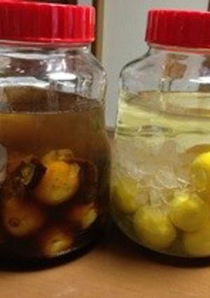 柚子胡椒作った後には柚子酒（焼酎）-レシピのメイン写真