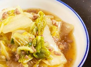 白菜大量消費★麻婆豆腐の素で【麻婆白菜】-レシピのメイン写真