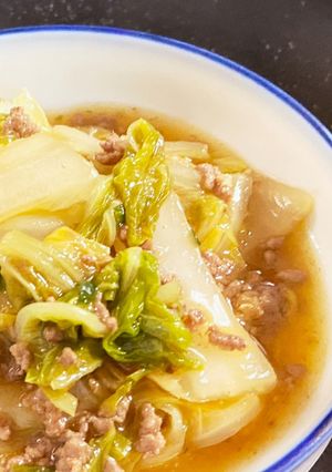 白菜大量消費★麻婆豆腐の素で【麻婆白菜】-レシピのメイン写真