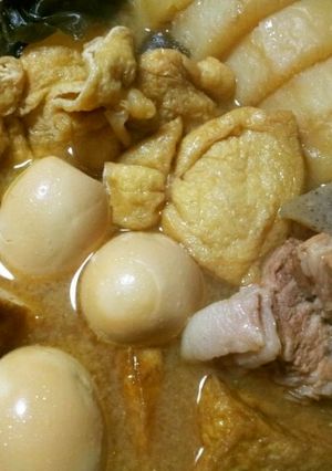 おでん(味噌味)-レシピのメイン写真
