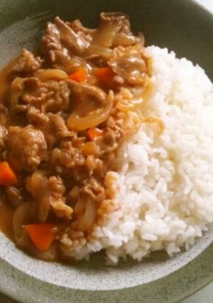 ケチャップと醤油で時短ハヤシライス♡-レシピのメイン写真