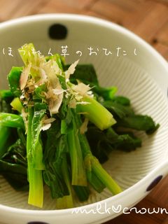 ほうれん草のおひたし-レシピのメイン写真