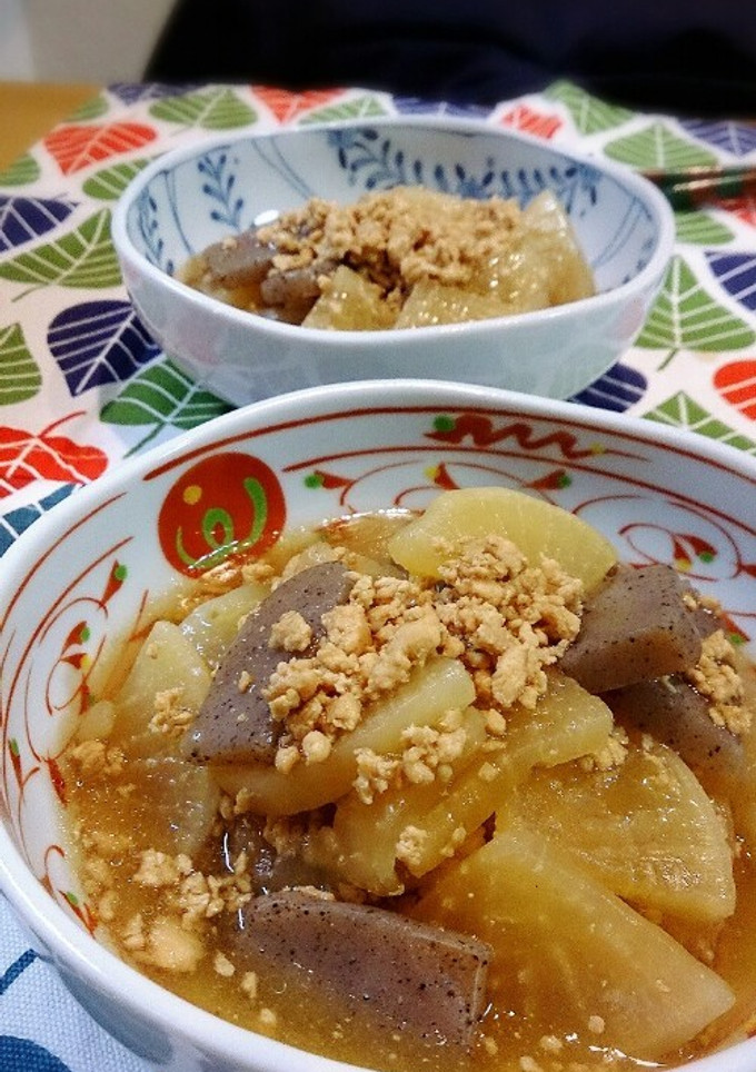 大根とひき肉のとろーりあんかけ煮☆-レシピのメイン写真