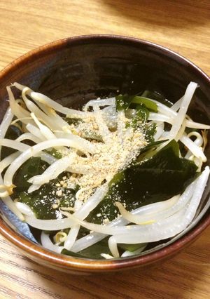 超簡単♥わかめともやしのサラダ☆-レシピのメイン写真