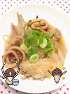 イカ手羽大根-レシピのメイン写真
