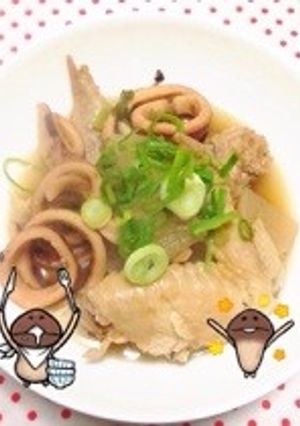 イカ手羽大根-レシピのメイン写真