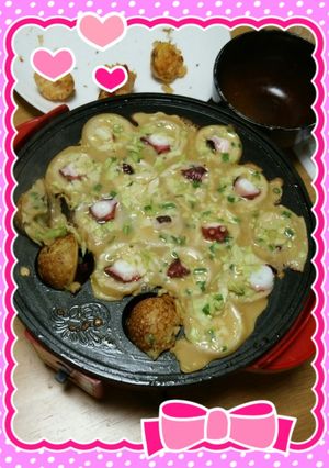 簡単!ヘルシーたこ焼き-レシピのメイン写真