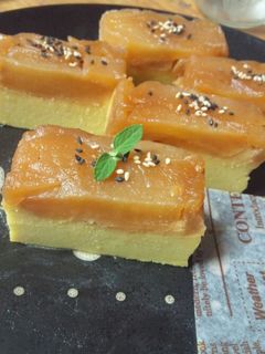 タルトタタン?リンゴとサツマイモのケーキ-レシピのメイン写真