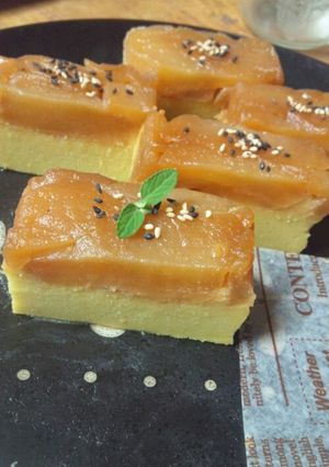 タルトタタン?リンゴとサツマイモのケーキ-レシピのメイン写真