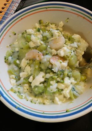離乳食後期☆えびブロッコリー豆腐の旨煮-レシピのメイン写真