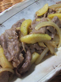 牛肉とじゃがいものバターしょうゆ炒め-レシピのメイン写真