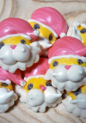 サンタさんのメレンゲクッキー-レシピのメイン写真