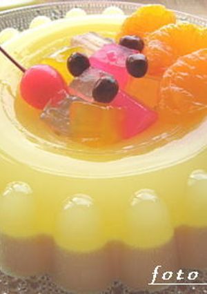 ★二層に分かれる♪カルピスゼリー★-レシピのメイン写真
