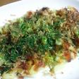 不思議食感!うどんでお好み焼き風