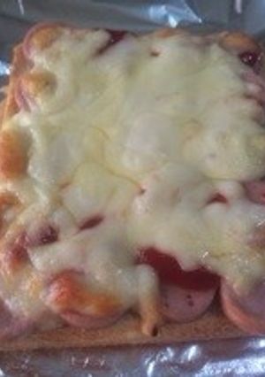 ピザパン-レシピのメイン写真