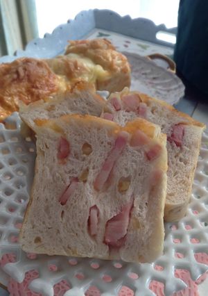 ベーコンチーズパン-レシピのメイン写真