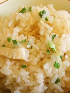帆立貝柱の炊き込みご飯-レシピのメイン写真