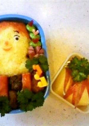Eテレみいつけた！のレグ❤のキャラ弁♪♪-レシピのメイン写真