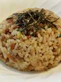 簡単☆なめ茸の納豆チャーハン