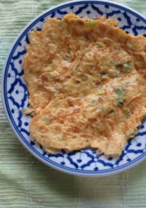 タイ料理作ろ♪カイチヤオ/カイヤッサイ-レシピのメイン写真