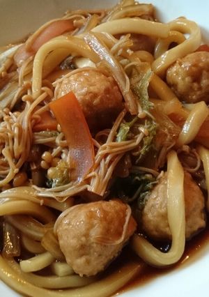 すき煮うどん-レシピのメイン写真