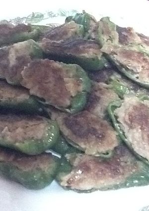 ピーマンの肉詰め-レシピのメイン写真