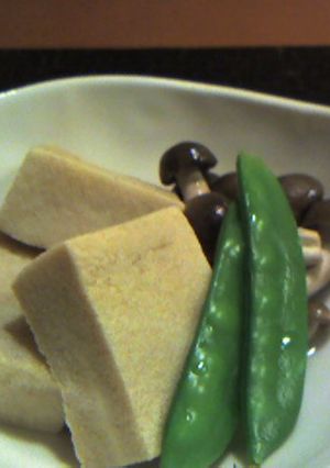 こうや豆腐の煮物-レシピのメイン写真