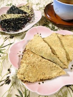生春巻きの皮で♡もちもち八つ橋-レシピのメイン写真