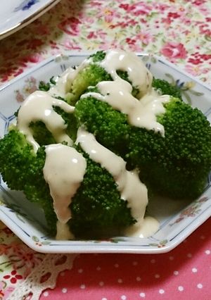 ブロッコリー(野菜)のマヨぽんソース-レシピのメイン写真