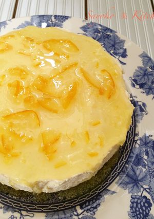 ホワイトチョコレートのムースチーズケーキ-レシピのメイン写真