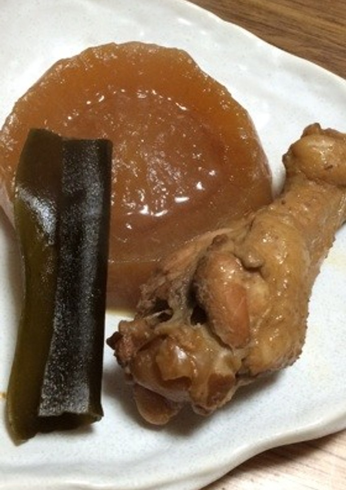 煮るだけ✨簡単！大根と手羽元の柔らか煮-レシピのメイン写真