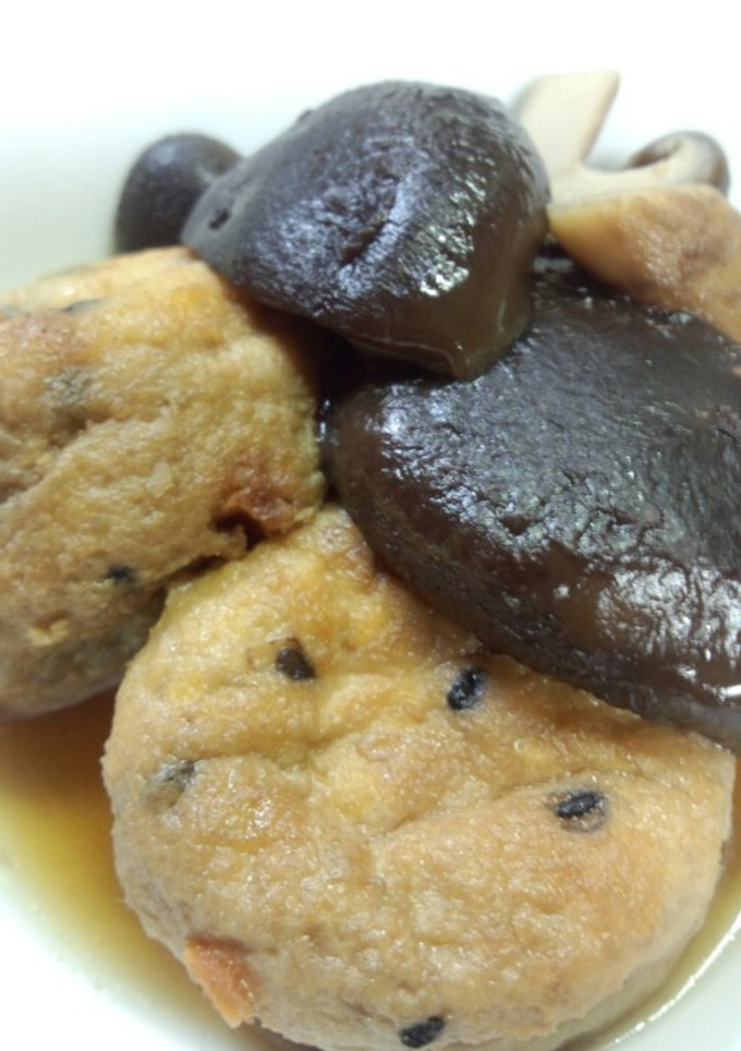 ☆がんもと椎茸の煮物☆-レシピのメイン写真