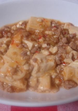 我が家の麻婆豆腐-レシピのメイン写真