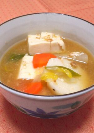 あったか美味しい♪粕汁-レシピのメイン写真