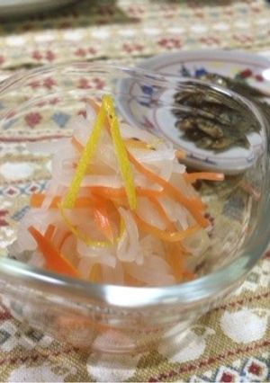 【簡単!お節料理】 柚子香る紅白なます-レシピのメイン写真
