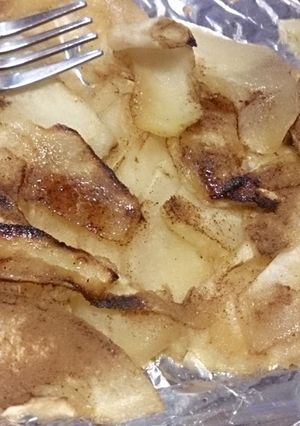 ええっ！？魚焼きグリルで焼きリンゴ！？-レシピのメイン写真