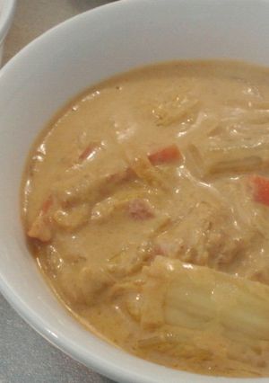 ツナと白菜のクリームカレー-レシピのメイン写真