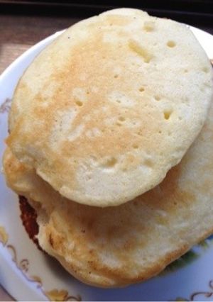 たったの一手間‼︎ふわふわパンケーキ。-レシピのメイン写真
