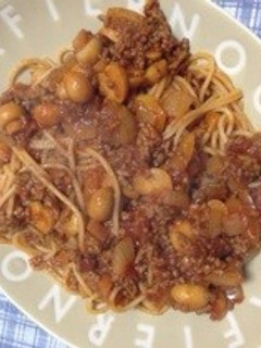 ミートソーススパゲッティ-レシピのメイン写真