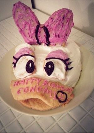 デイジーちゃんの立体ケーキ-レシピのメイン写真
