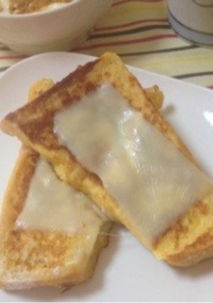 チーズ乗せ☆チーズフレンチトースト-レシピのメイン写真